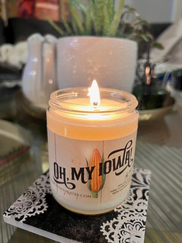 Oh, My Iowa! Candles