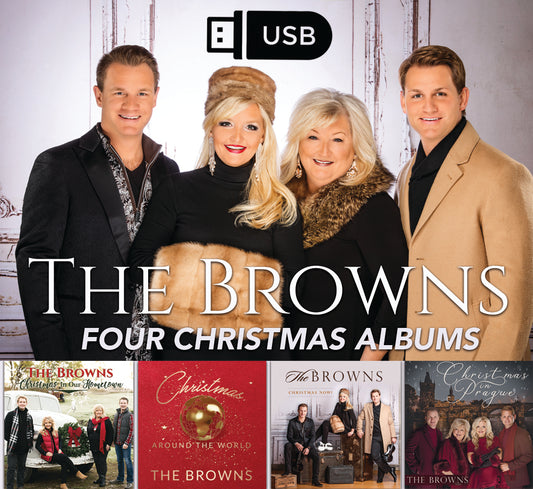 USB Drive - Christmas Collection by The Browns- 4 Albums